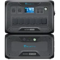 Зарядная станция Bluetti AC500 5000W + аккумуляторный модуль B300S 3072Wh, 853333mAh