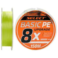 Шнур Select Basic PE 8x 150m #0.8/0.12mm 14lb/6kg (1870-31-38)