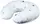 Подушка Bubaba FreeON Hearts and Clouds 70х60 см, grey