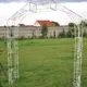 Поддержка для цветов DecorArt \"Арка для цветов сборная\" 200x180 см белый