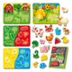 Гра розвиваюча Vladi Toys з липучками. Де чиє дитинча? Вивчаємо кольори. VT1310-05 (укр)