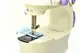 Швейная мини машинка Mini Sewing Machine SM-202A 4 в 1 портативная домашняя машинка для шитья, от сети / батареек / педали