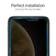 Защитное стекло Spigen для iPhone XR / 11 - GLAS.tR Slim Full Cover, Black (064GL25233)