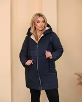 Куртка женская зимняя синяя код П855