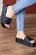 Шлепанцы женские Fashion Bagoas 2959 41 размер 25 см Черный