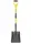 Лопата совковая MASTERTOOL с фиберглассовой ручкой, 240х300х490 мм, 1100 мм (14-6278)