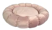 Лежак круглый 304083 Zoobaza - розовый, 43х13