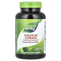 Витамины и минералы Nature's Way Calcium Citrate, 250 капсул