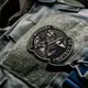 Шеврон на липучке Saint Michael 7х7,6 см вышитый патч, нашивка, шеврон Архангел Михаил