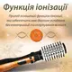 Фен стайлер для волос 3 в 1 1000 Вт, воздушный мультистайлер с холодным и горячим воздухом Gemei GM-4828