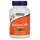 Натуральная добавка NOW Betaine HCl 648 mg, 120 вегакапсул