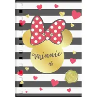 Тетрадь для записей В6 YES MINNIE MOUSE GOLD 681495 144 листа