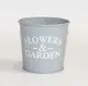 Кашпо декоративне 0,5л FLOWERS GARDEN Vitan, колір Сірий, 95*80*100 метал