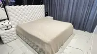 a. bej бамбукове пікє 220х260см. Mylinn Home Туреччина