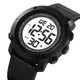 Часы наручные мужские SKMEI 2122BKWT BLACK-WHITE. Цвет: черный