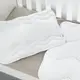 Подушка детская Comfort 40х60 см PAPAELLA для младенцев антиаллергенная для детей плоская низкая белая