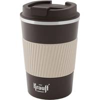 Термокружка Krauff Komfort 26-309-009 380 мл коричневая