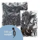 Крючки для штор 100 шт набор Сигма с бегунком для профильного карниза черные для штор, тюля и гардин крючок