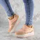 Женские сникеры Fashion Alice 1077 41 размер 25,5 см Пудра