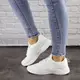 Женские кроссовки Fashion Ninou 1470 38 размер 24 см Белый