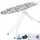 Доска для глажки Casa Si Superstandard Basic 120x38 White/Grey Trees (CS95150E290)