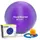 М'яч для фітнесу (фітбол) Power System PS-4011 Ø55 cm PRO Gymball Purple