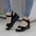 Женские босоножки Fashion Yicky 2663 41 размер 26 см Черный