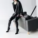 Ботфорты женские Fashion Lily 3303 41 размер 26 см Черный