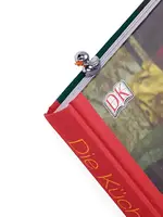 Закладка книжная Troika, серебристая