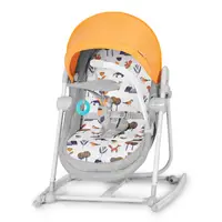 Шезлонг-качалка 5 в 1 Kinderkraft Nola Forest Yellow KBNOLA00YEL0000