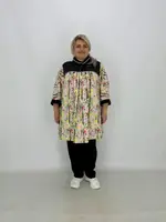 Легка вільна модель "Смужка" на гудзиках.