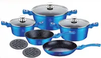 Набор посуды 10 предметов Blue Marble Meisterklasse MK-1044
