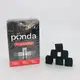 Кокосовый уголь для кальяна натуральный Panda XL Black быстроразжигающийся 1 кг. 72шт/уп. Угли для кальянов