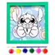 Раскраска с красками "Стич / Stitch" в рамке 20 см (Зеленый)