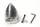 Кок алюминиевый Haoye 00104 57 мм 2.25" для 2-лопастных винтов