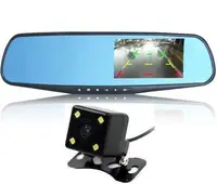 Відеореєстратор BLАСKBОХ DVR дзеркало з камерою заднього виду