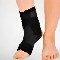 Бандаж на голеностопный сустав с фикс ремнем неопреновый Orthopoint ERSA-212 тип "Восьмерка" двусторонний
