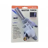 Газовий пальник із п'єзопідпалом Master Torch WS-516C з регулюванням