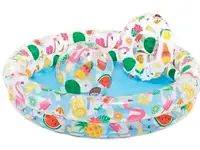 Бассейн надувной "ФРУКТИ SMALL POOLS" 122 x 25 см 155 л