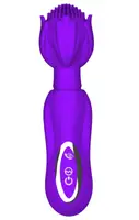 Вибромассажер для стимуляции эрогенных зон - Multifunctional Vibrator фиолетовый