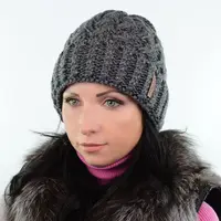 Шапка Lyiza 18118 тсерый-радуга