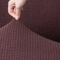 Набір чохлів на диван+2 крісла трикотаж жакардовий Homytex Темна вишня