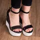 Женские босоножки Fashion Dolly 2880 40 размер 25 см Черный