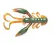 140117-085 Твистер (рак) 2.8 " Rock Craw LUCKY JOHN*5
