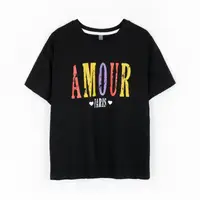 Женская футболка с принтом AMOUR
