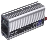 Інвертор, перетворювач напруги SHOER з 12 на 220 вольтів 1500W