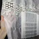 Тюль из ткани кристалон с вышивкой, "Виола" Цвет шампань Код 929т