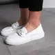 Лоферы женские Fashion Fluffy 3553 41 размер 26 см Белый