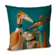 Подушка диванная с бархата С любовью! 45x45 см 45BP_DOG032