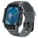 Чехол и ремешок Spigen для Apple Watch 10 (46mm) - Rugged Armor Pro 2 in 1, Dark Gray (ACS08605)